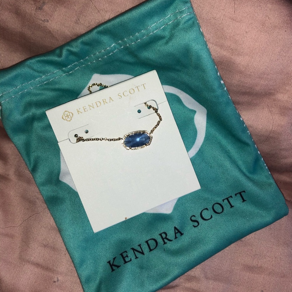 Blue Kendra Scott Necklace